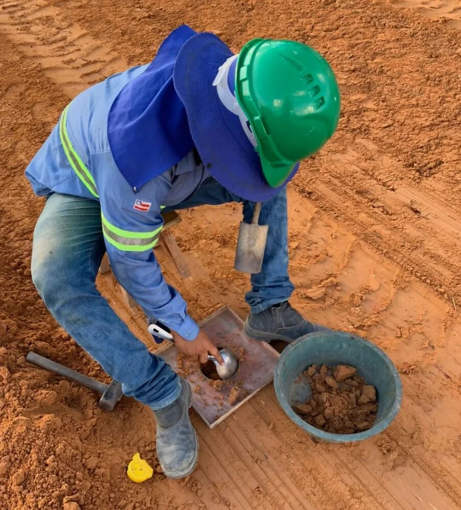 Field Density Testing (Sand Cone Method) in Ashford